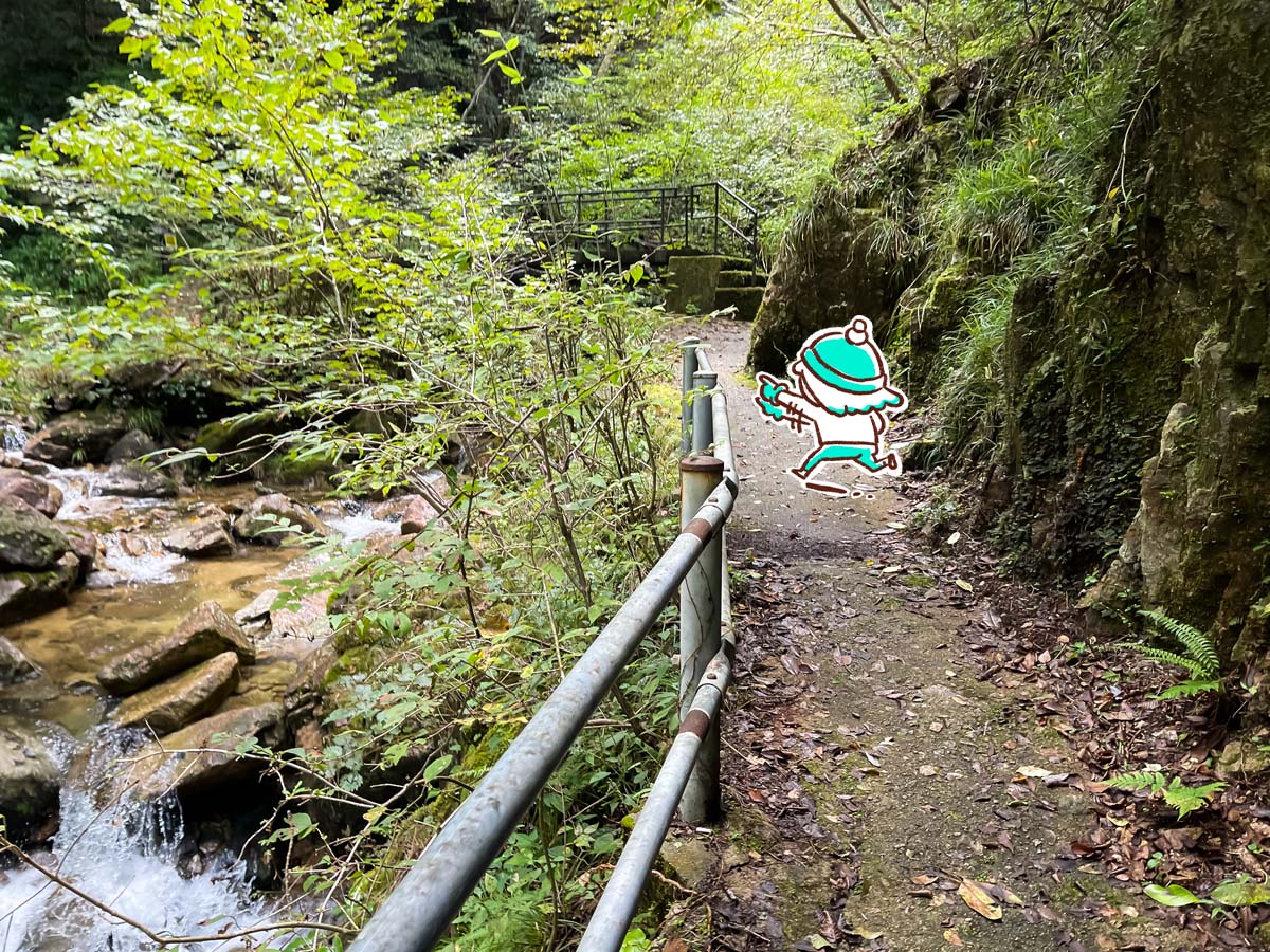 竜頭峡にある「ナメラ滝」「二段滝」「奥の滝」見てきたよ！／広島県安芸太田町