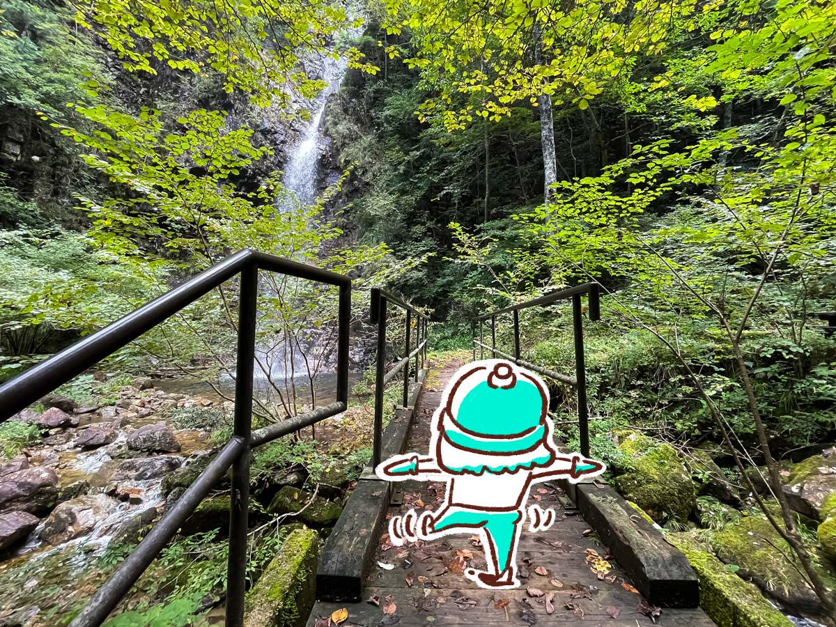 竜頭峡にある「ナメラ滝」「二段滝」「奥の滝」見てきたよ！／広島県安芸太田町