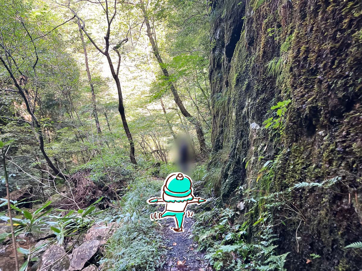 竜頭峡にある「ナメラ滝」「二段滝」「奥の滝」見てきたよ！／広島県安芸太田町