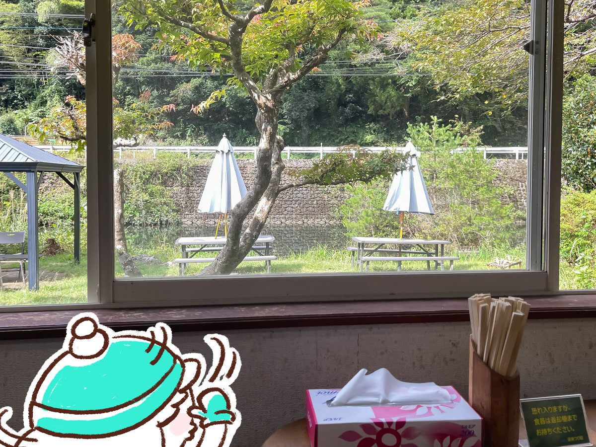 「湯来つり堀」で釣った”鮎”を塩焼き・唐揚げにしてもらって食べた!/広島県湯来町