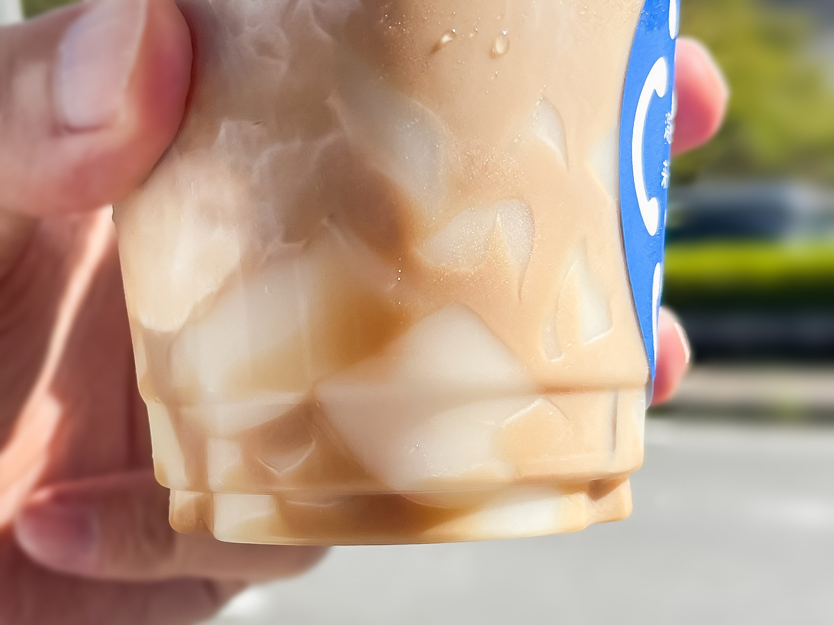 こんにゃく彩家「ゆき乃庵」で、こんにゃくミルク餅が入ったフロートドリンク飲んだよ!/広島県湯来町