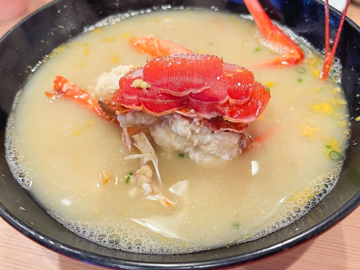 「活魚!! 寿司虎亭」で寒ぶりしゃぶしゃぶと伊勢海老のお造り食べたよ！／宮崎県都城市