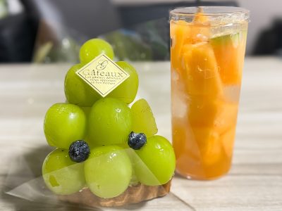 「たなかフルーツ」でシャインマスカットタルト、トールゼリーメロンを買ってみた！／宮崎県都城市