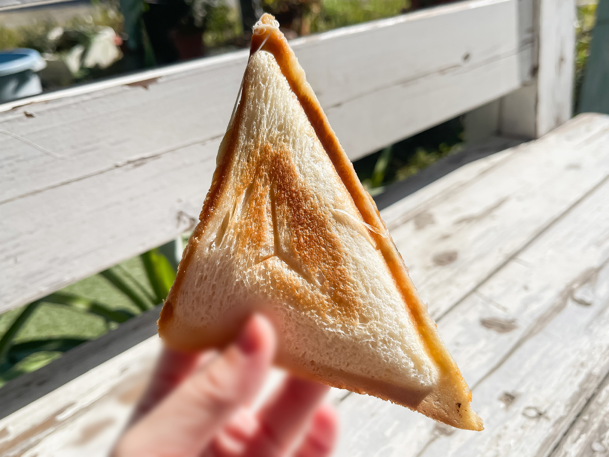 「五粒に種」でハラペーニョジェラートとねぎハムチーズサンド食べた!/宮崎県都城市ふくろうの会内