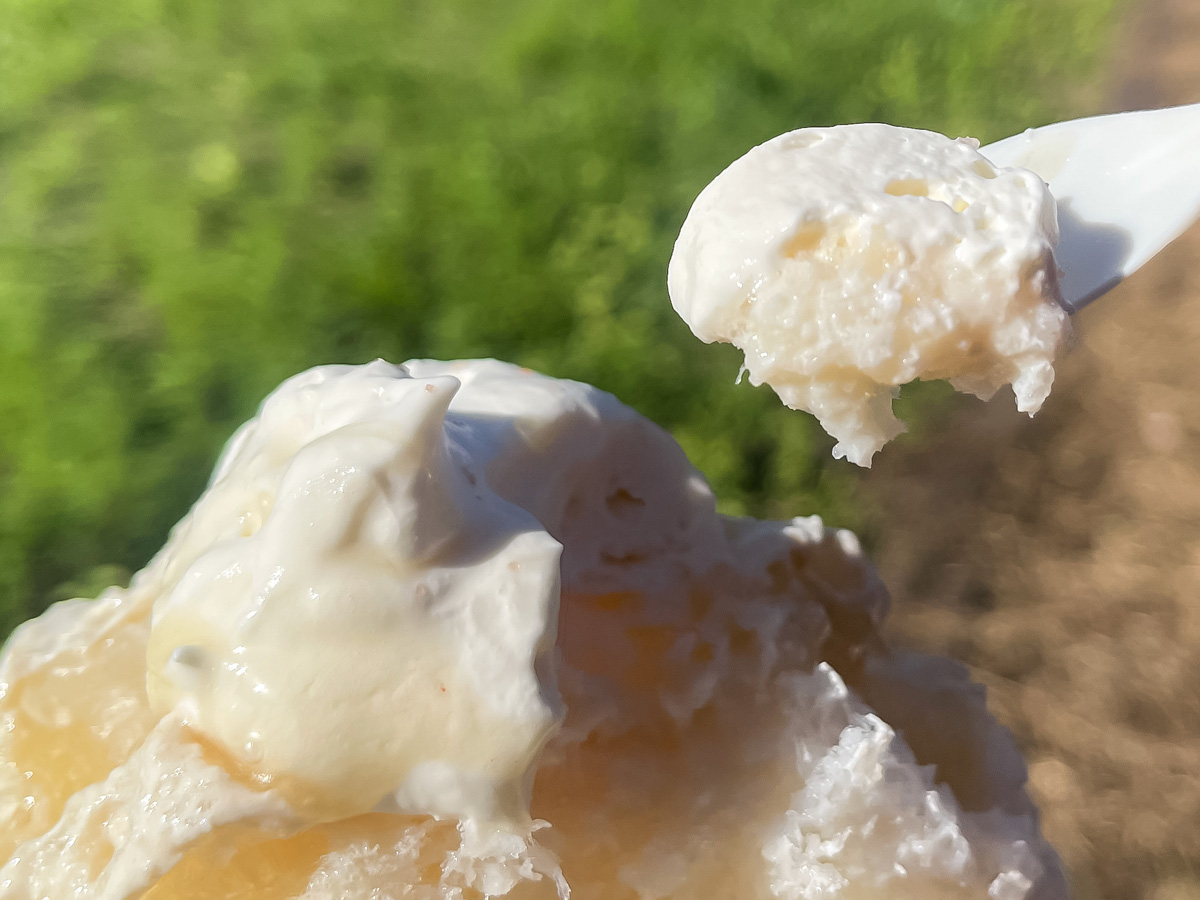 「水菓子屋」でクリームのせ蜂蜜レモンかき氷買ってみたよ!/宮崎県都城市