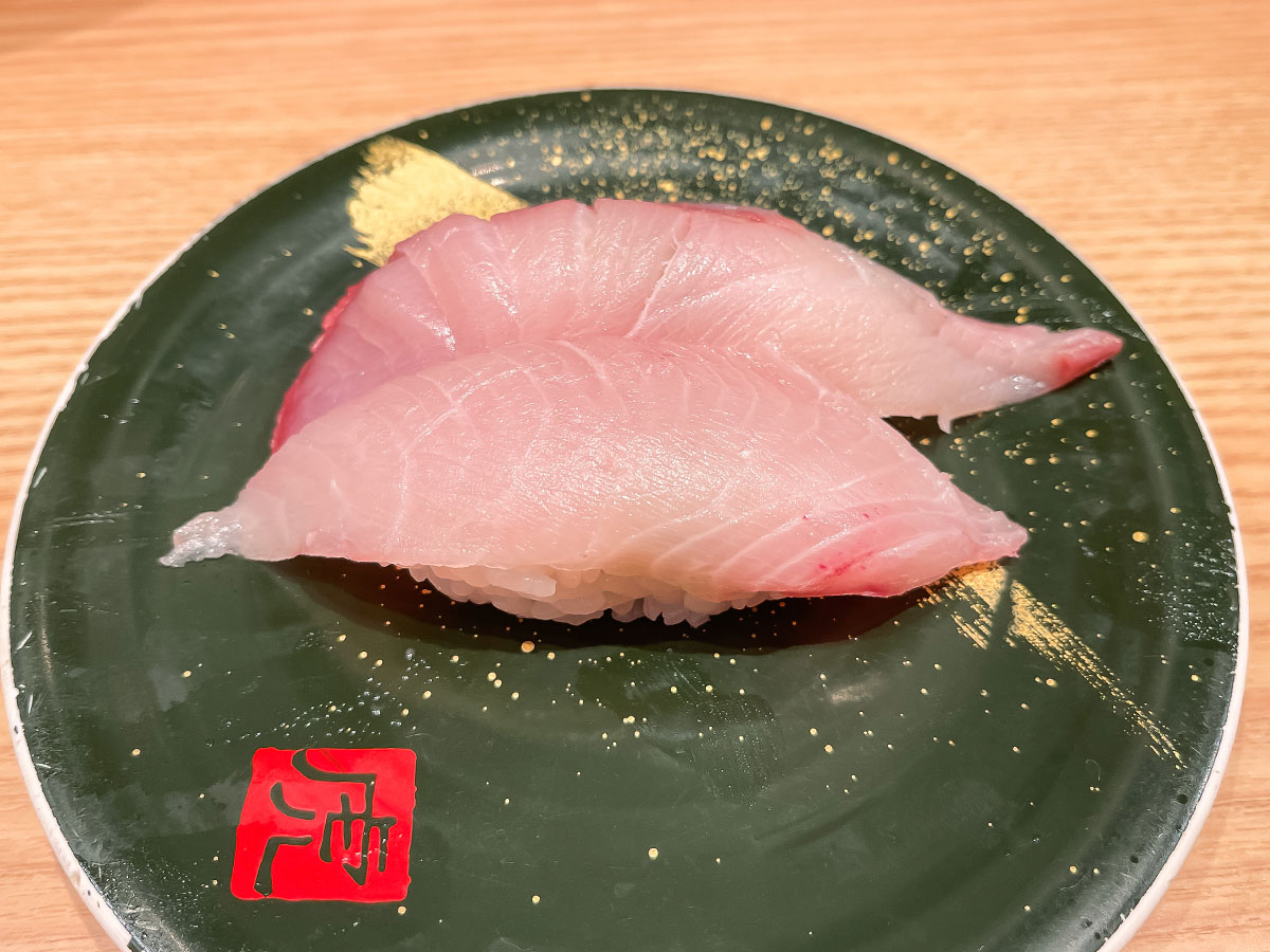 回転寿司「寿司虎」で寒ぶりトロ、白海老握り、カワハギなど食べた！／宮崎県都城市都北店