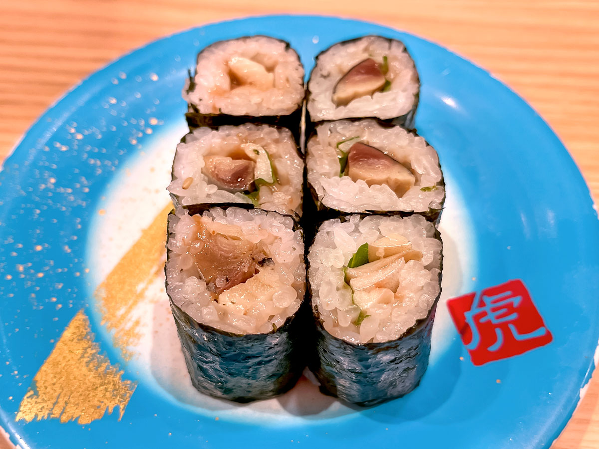 回転寿司「寿司虎」で寒ぶりトロ、白海老握り、カワハギなど食べた！／宮崎県都城市都北店