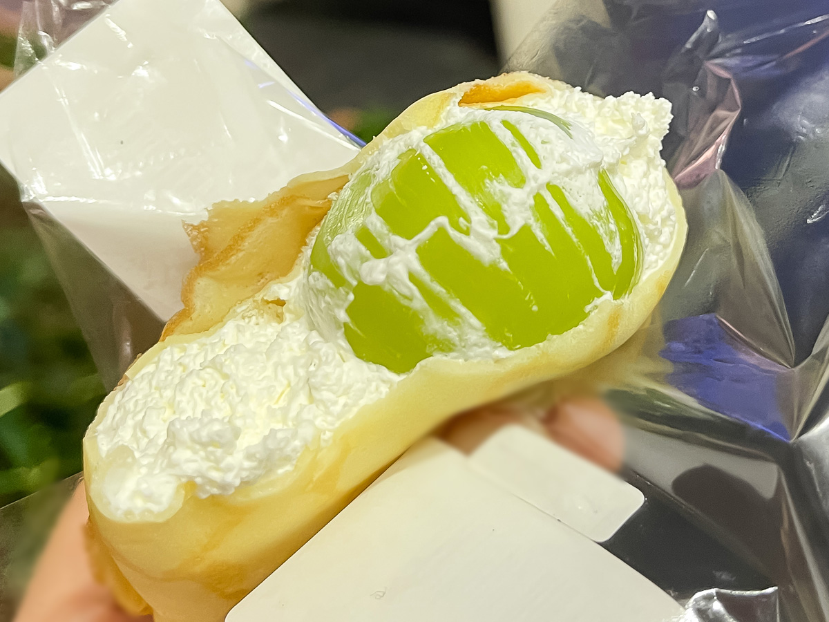 「果ふぇand翠ーっ(カフェアンドスイーツ)」でクレープ食べたよ！／宮崎県都城市