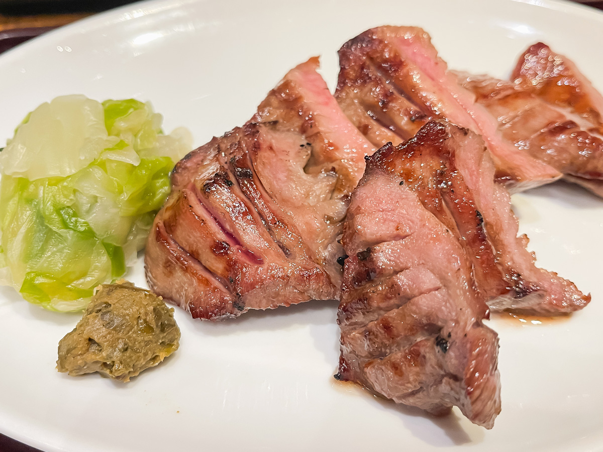 仙台牛たん「荒(あら)」で牛たん定食、牛たんシチュー食べた！／羽田空港第二ターミナル