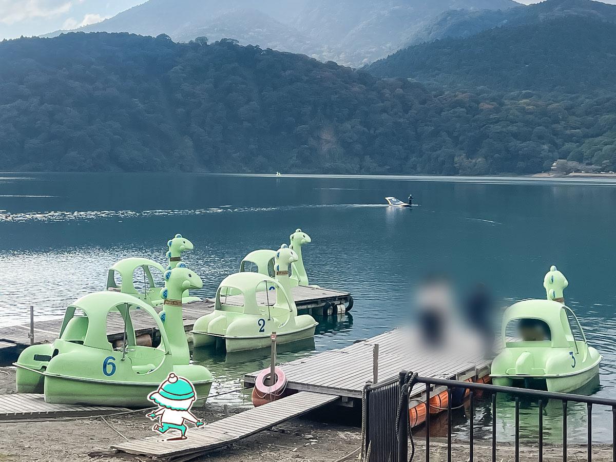 霧島山最大の火口湖「御池(みいけ)」でミッシーに乗ってみたよ/宮崎県高原町