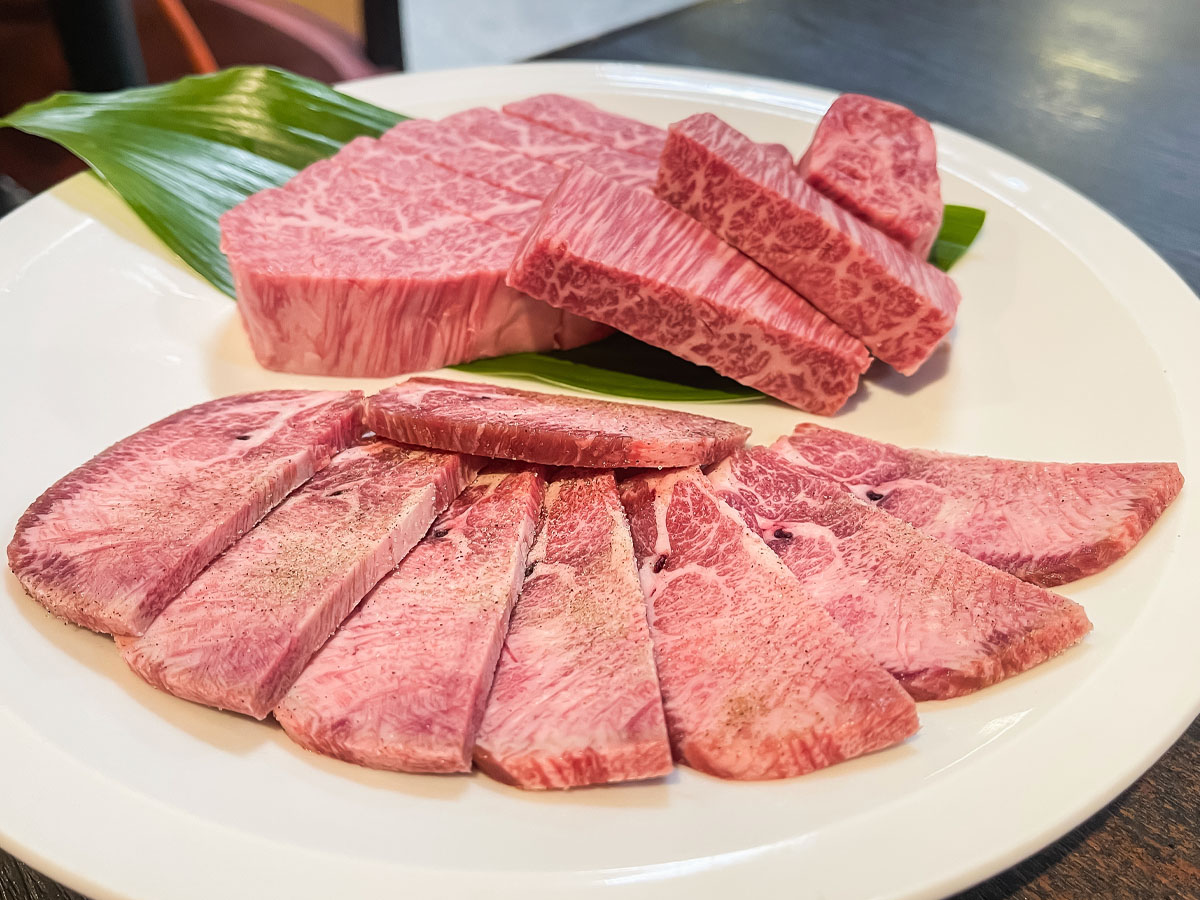 焼肉専門店「ありまん」で上塩タン黒毛和牛タン元、シャトーブリアン、らーめん食べたよ／宮崎県都城市
