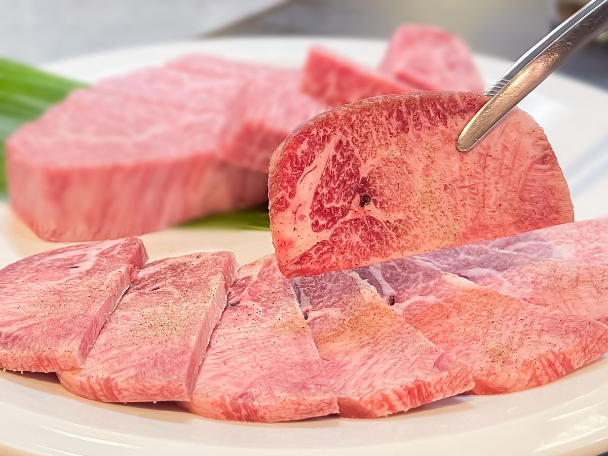 焼肉専門店「ありまん」で上塩タン黒毛和牛タン元、シャトーブリアン、らーめん食べたよ／宮崎県都城市