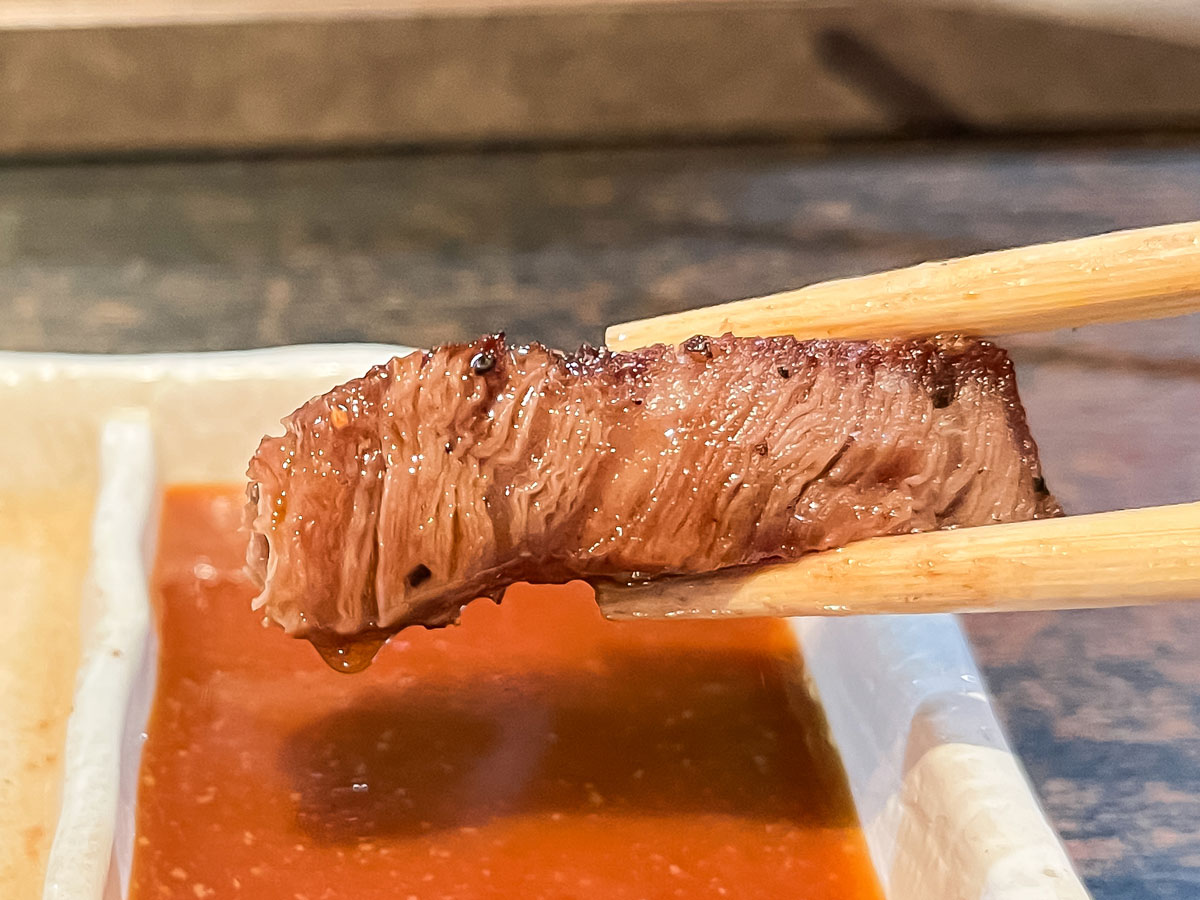 焼肉専門店「ありまん」で上塩タン黒毛和牛タン元、シャトーブリアン、らーめん食べたよ／宮崎県都城市