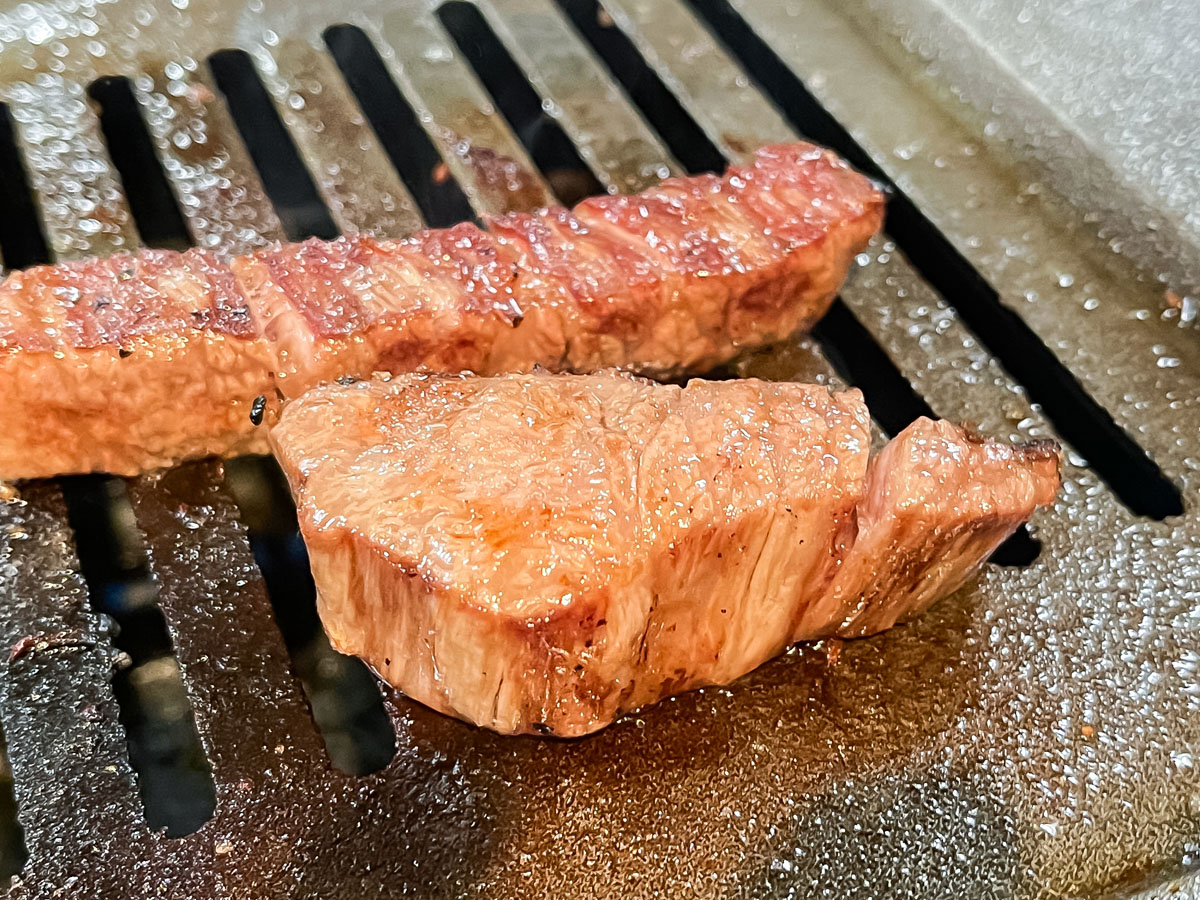 焼肉専門店「ありまん」で上塩タン黒毛和牛タン元、シャトーブリアン、らーめん食べたよ／宮崎県都城市