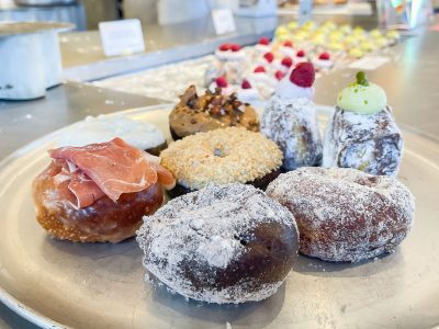「I’m donut?(アイムドーナツ)」でクリームドーナツ、ショコラベリー、キャラメルクランチ買ったよ！／横浜臨港パーク店