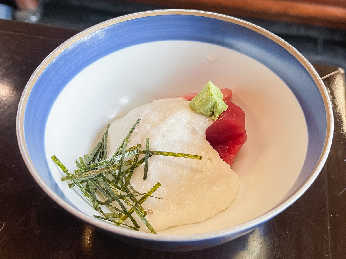 とんかつ割烹「かつ半」で期間限定カキフライ定食、むつ西京焼き定食、山かけ食べたよ!/横浜・桜木町