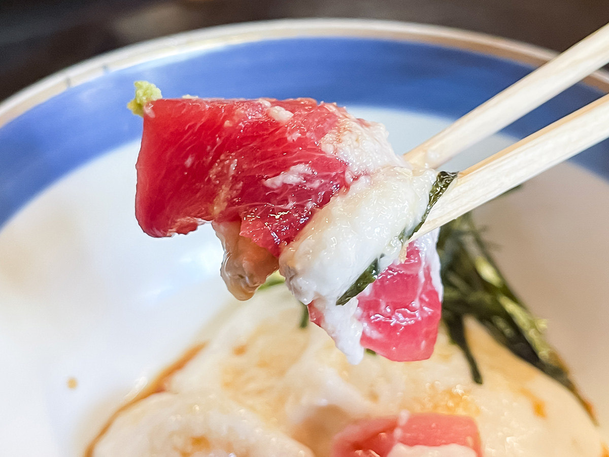とんかつ割烹「かつ半」で期間限定カキフライ定食、むつ西京焼き定食、山かけ食べたよ!/横浜・桜木町