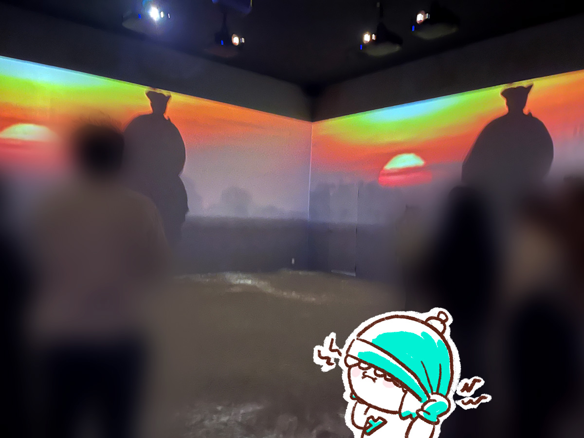 視覚と聴覚で楽しむ没入型美術館「THE MOVEUM YOKOHAMA(ザ・ムービアム ヨコハマ)」に行ってみた／横浜・山下埠頭内