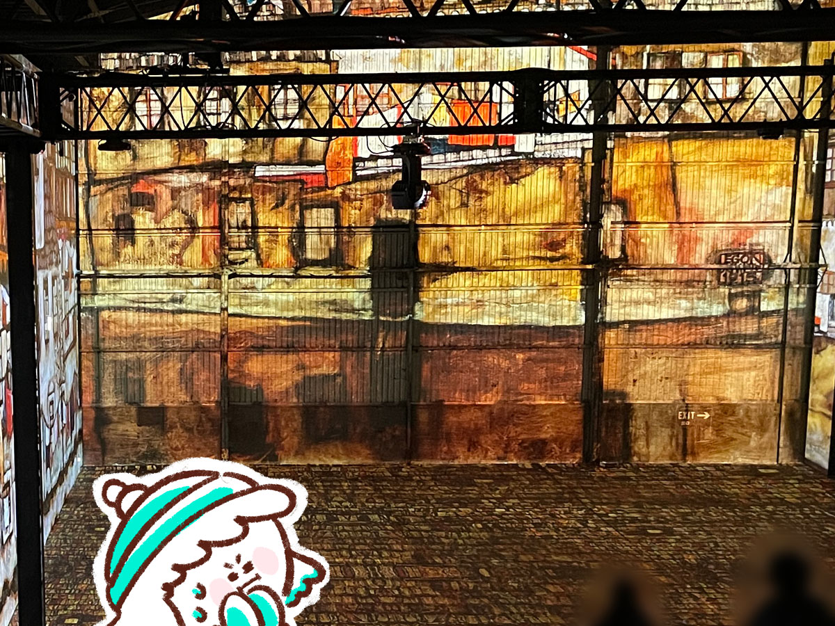 視覚と聴覚で楽しむ没入型美術館「THE MOVEUM YOKOHAMA(ザ・ムービアム ヨコハマ)」に行ってみた／横浜・山下埠頭内