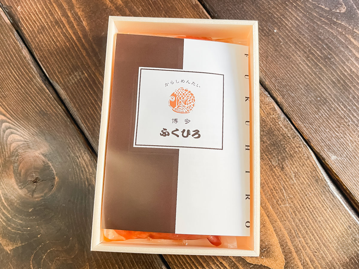 エスリード(8877)の株主優待で、博多ふくひろの辛子めんたいこがきたよ