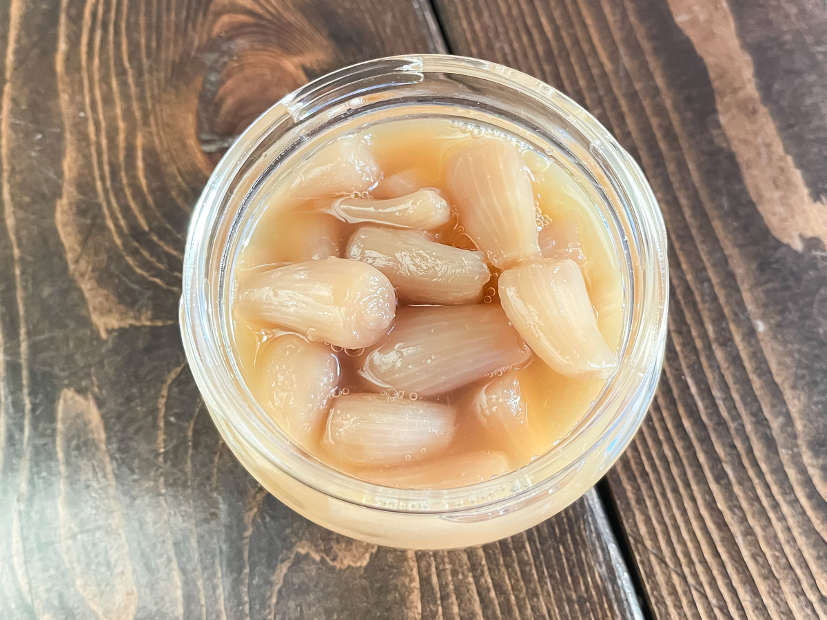 「田畑商店」の"梨のフルーツらっきょう"食べてみた!/鳥取県土産