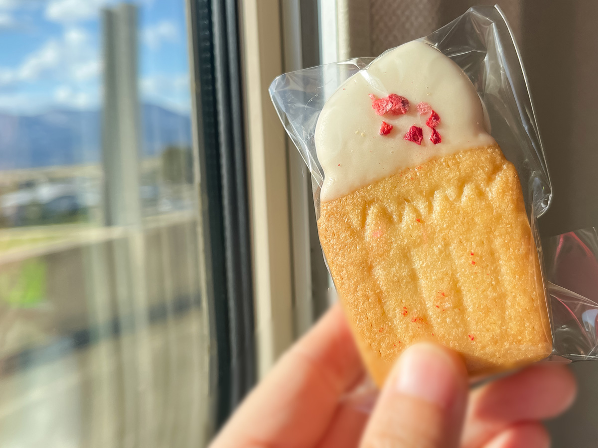 「Fairycake Fair(フェアリーケーキフェア)」で生バターサンドのレーズンといちごラズベリー買ってみた／東京駅改札内 グランスタ