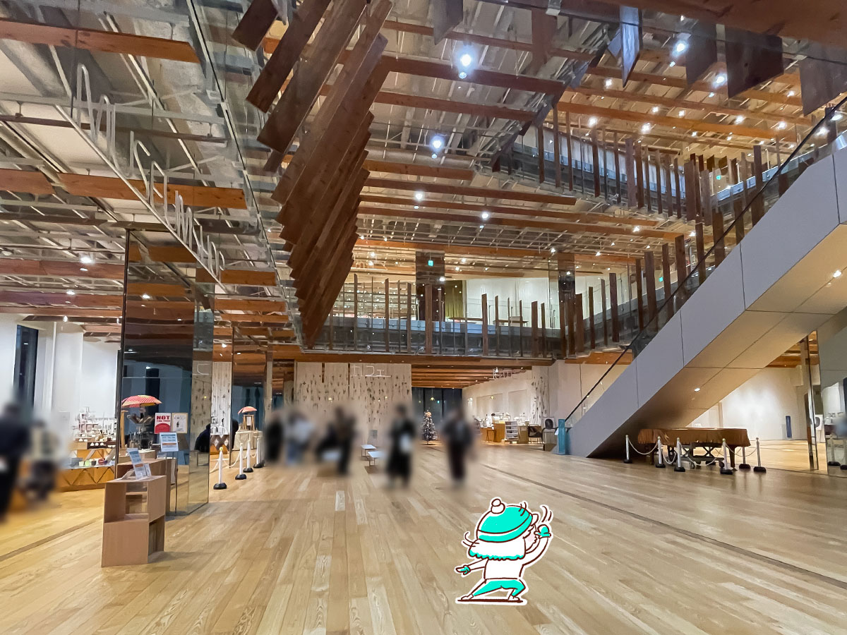 図書館併設の「富山市ガラス美術館」に行ってみたよ／富山県富山市