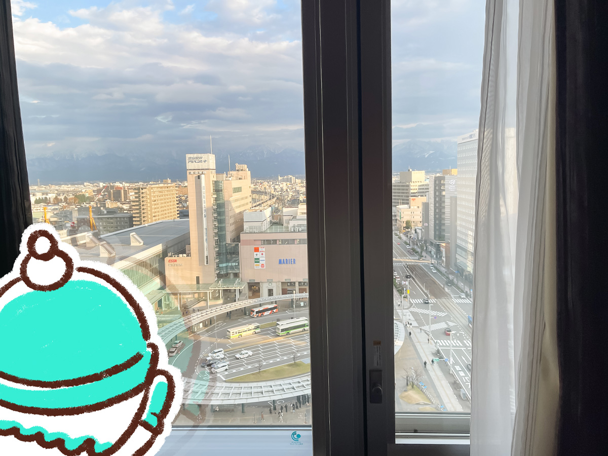 「ホテルヴィスキオ富山」に泊まってみたよ！／富山県 JR駅隣接