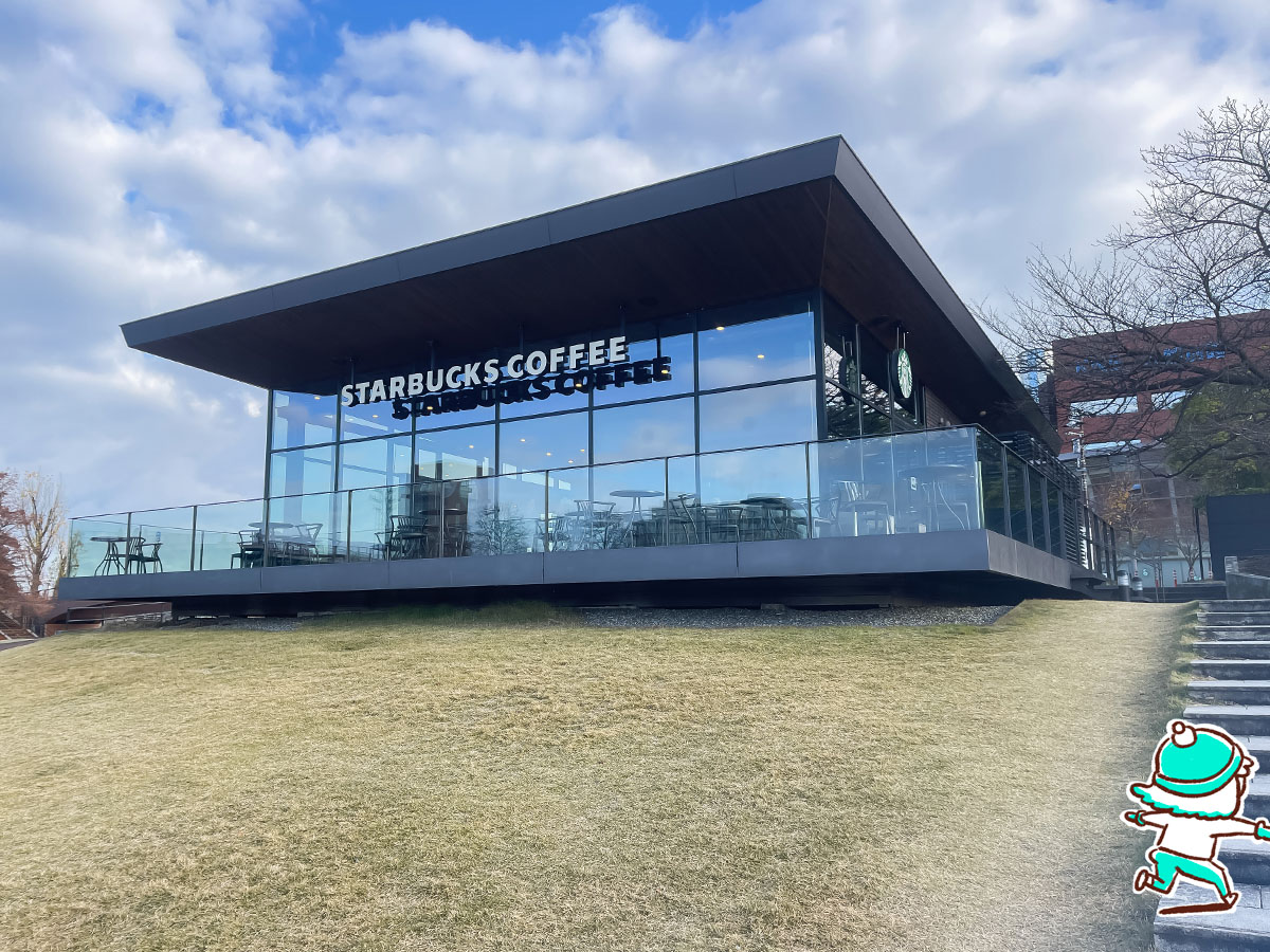 「スターバックス コーヒー」でハム&マリボーチーズ石窯フィローネ食べたよ／富山環水公園店