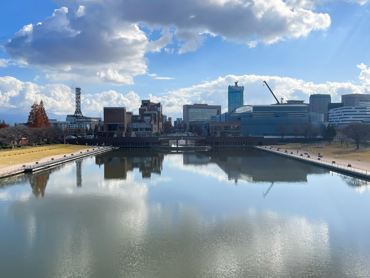 「富岩運河環水公園」の天門橋 展望台に登ってみた!/富山県富山市