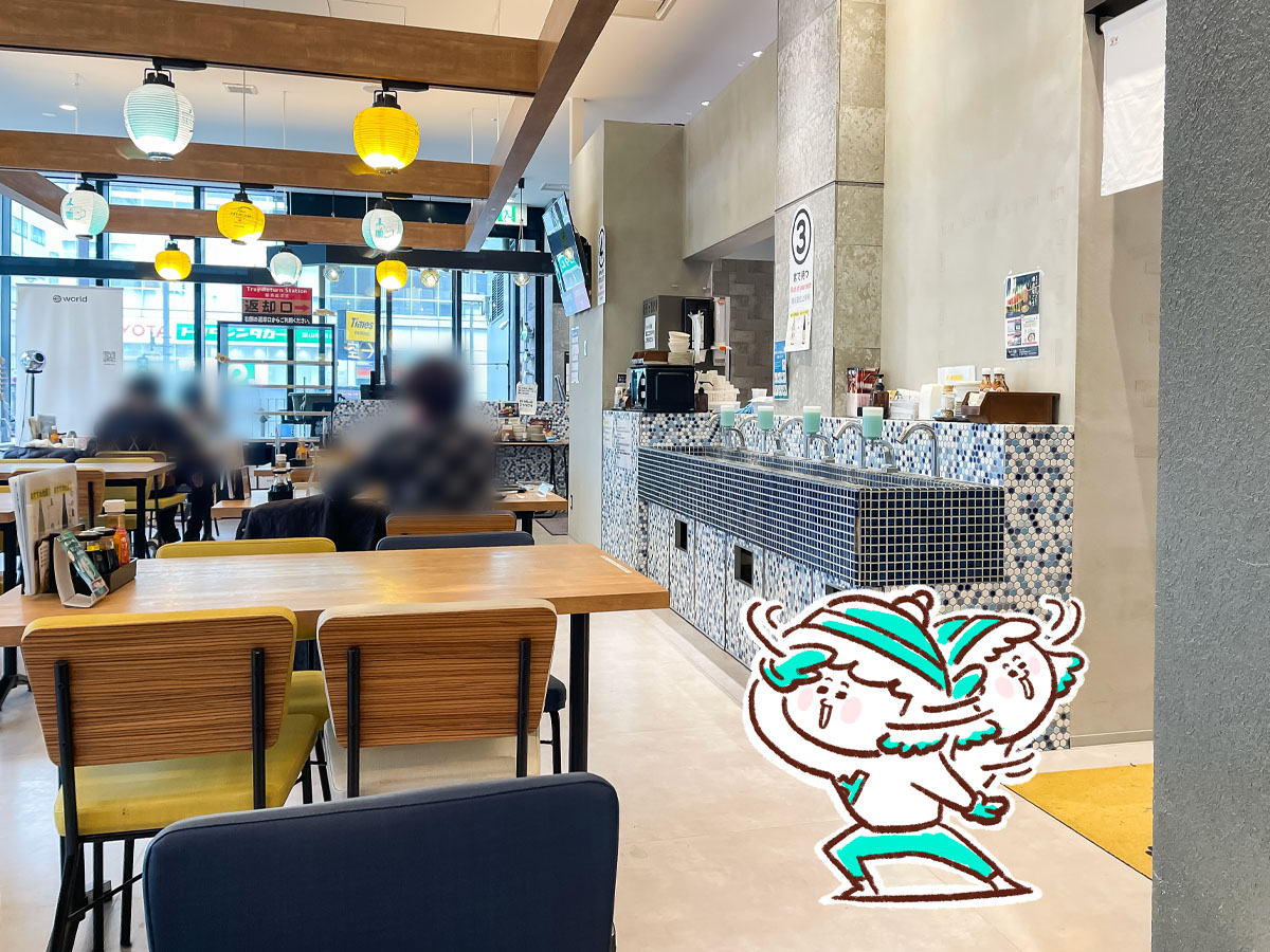 「富山湾食堂」で鮮魚店 魚廣で買った刺身やお寿司を食べたよ／富山県マルート内