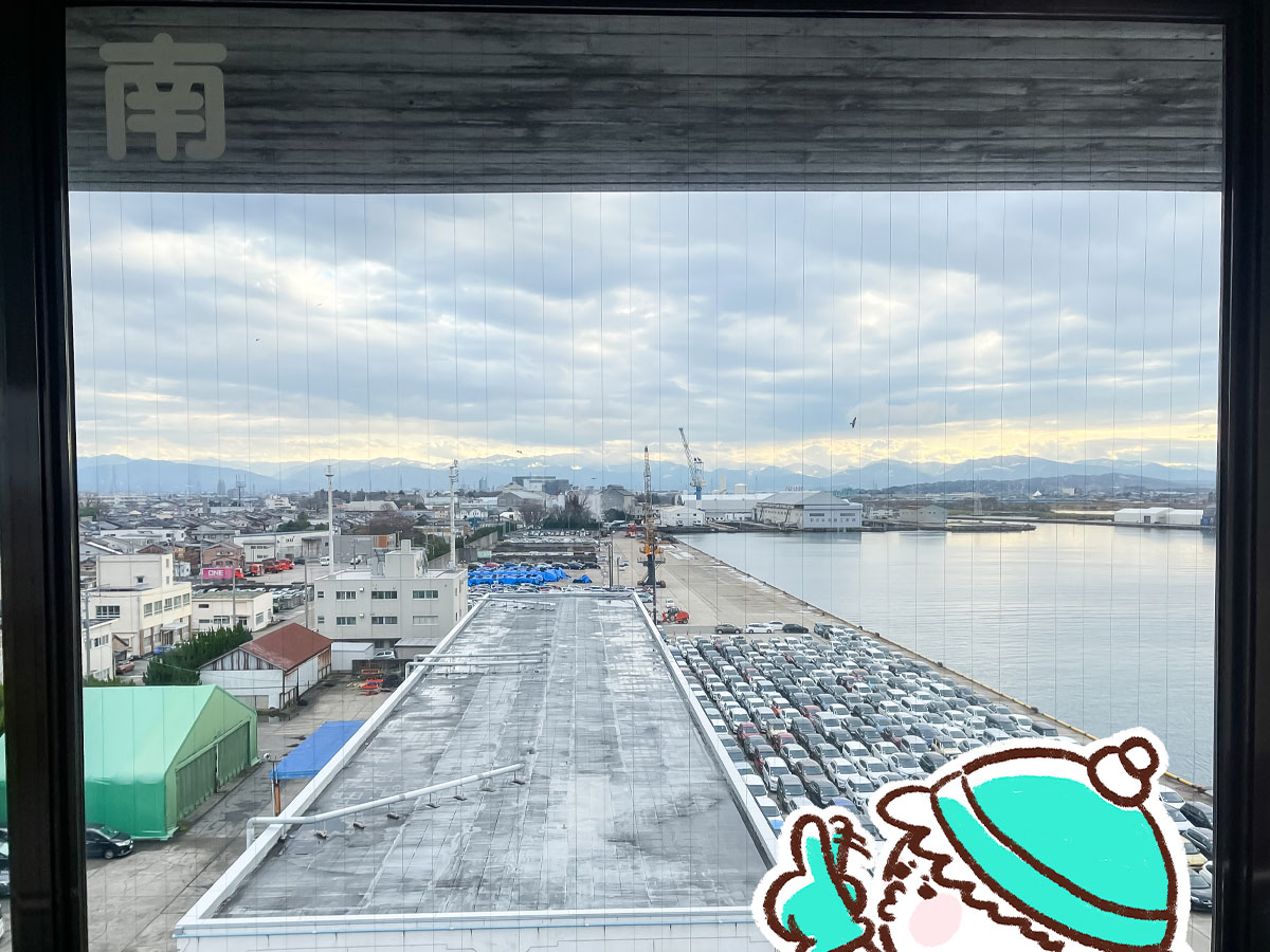 「富山港展望台」に登ってみたよ！／富山県岩瀬町