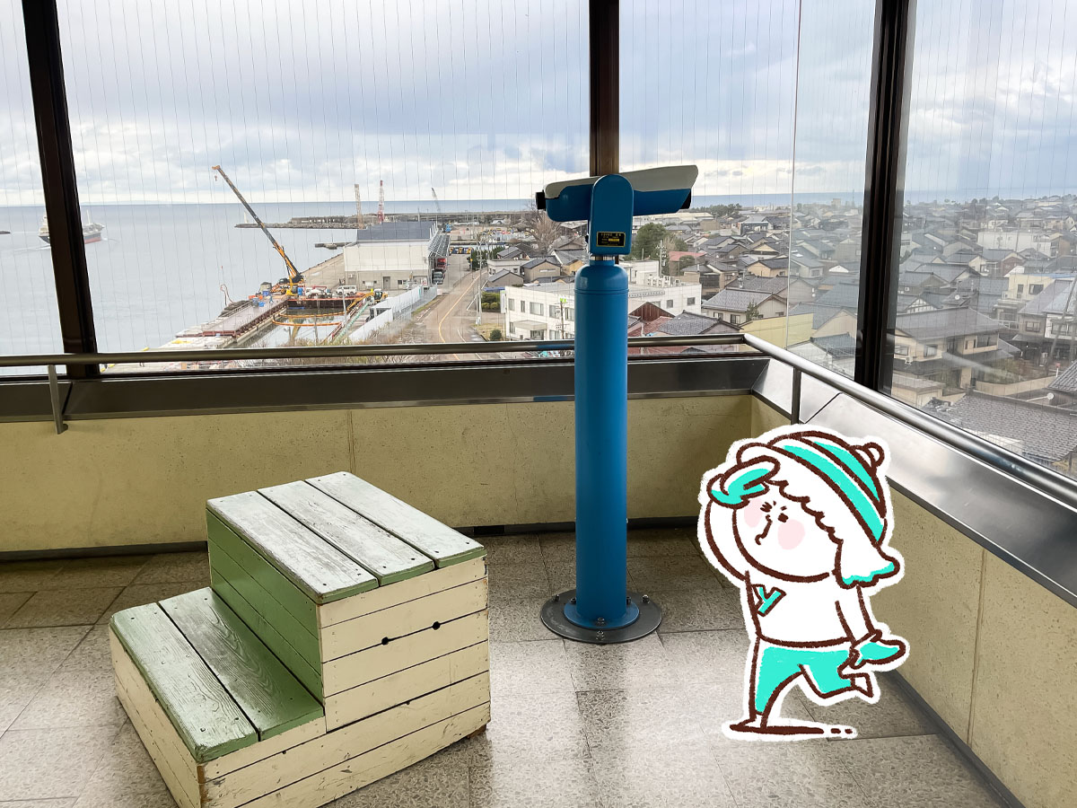 「富山港展望台」に登ってみたよ！／富山県岩瀬町