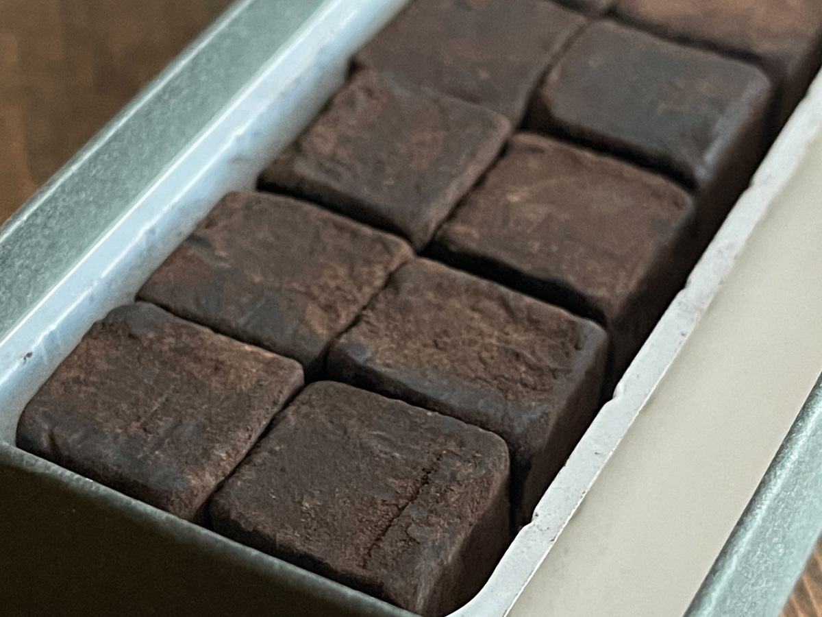 「シルスマリア」で酒生チョコ3種セット(竹鶴・国士無双・富乃宝山)買ったよ／横浜・桜木町駅