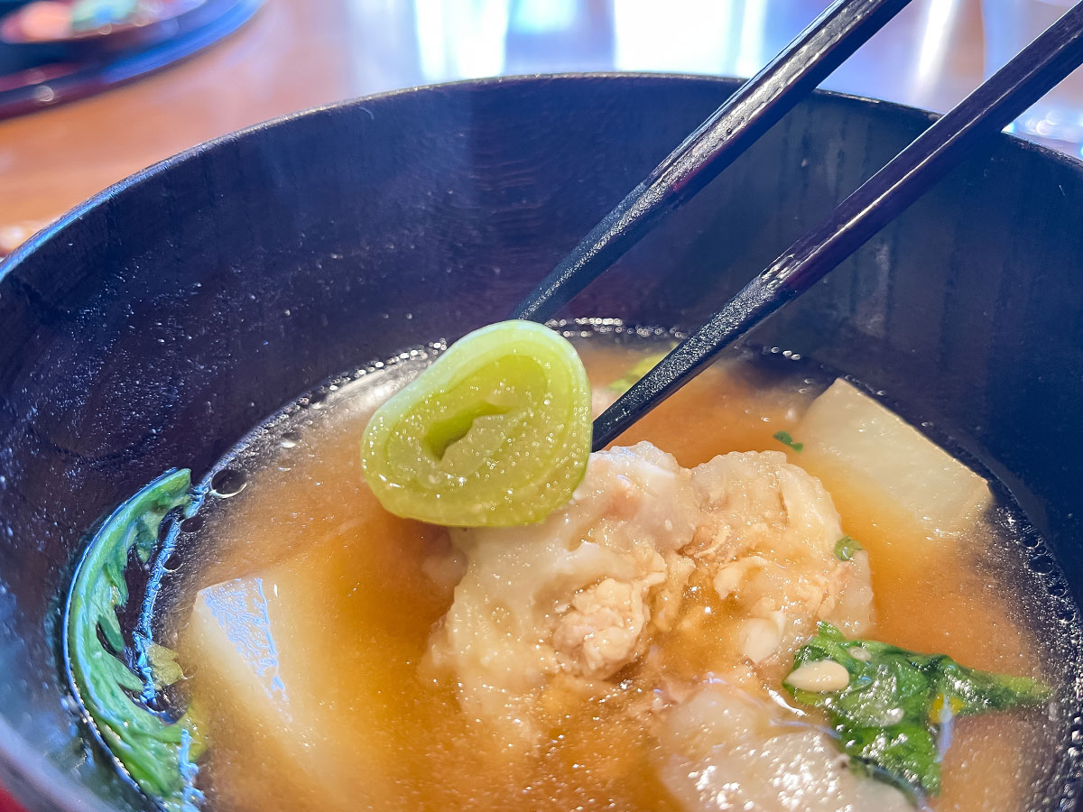 「金沢おみそしる倶楽部」で朝ごはん(おにぎりセット・焼き魚)食べたよ！／石川県金沢市