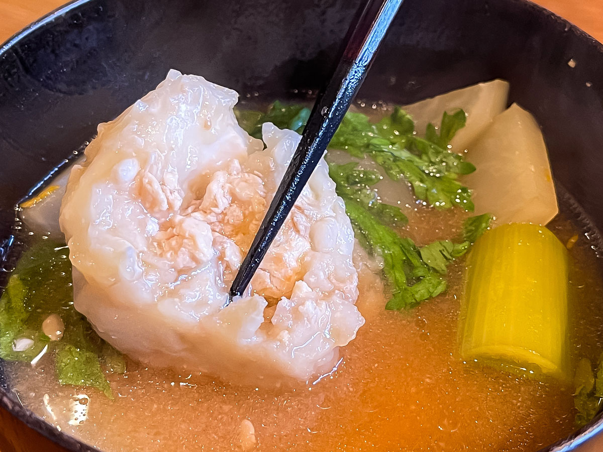 「金沢おみそしる倶楽部」で朝ごはん(おにぎりセット・焼き魚)食べたよ！／石川県金沢市