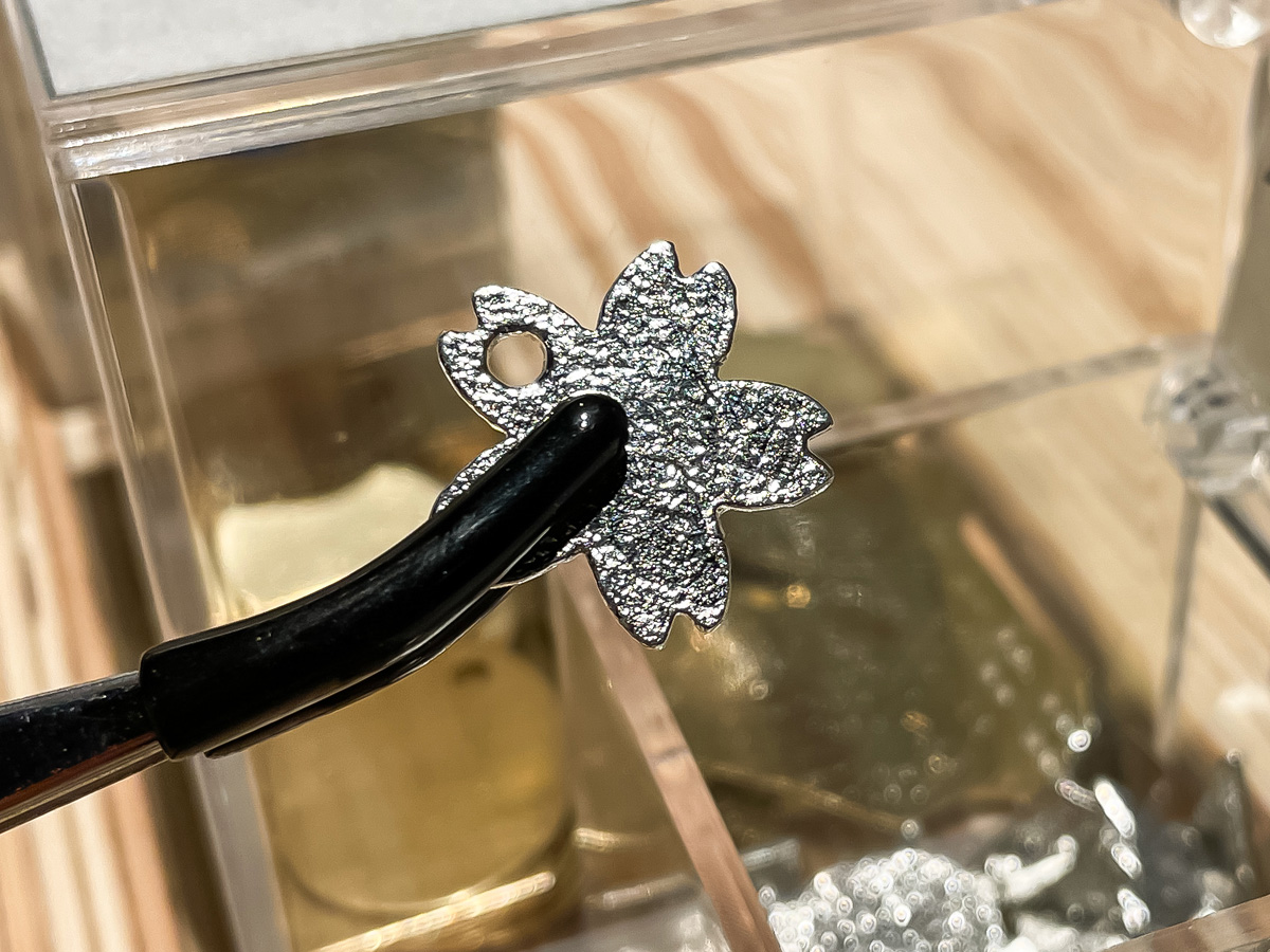 「NOUSAKU 能作」のワークショップで錫のキーホルダー作ってみたよ!/石川県ひがし茶屋街