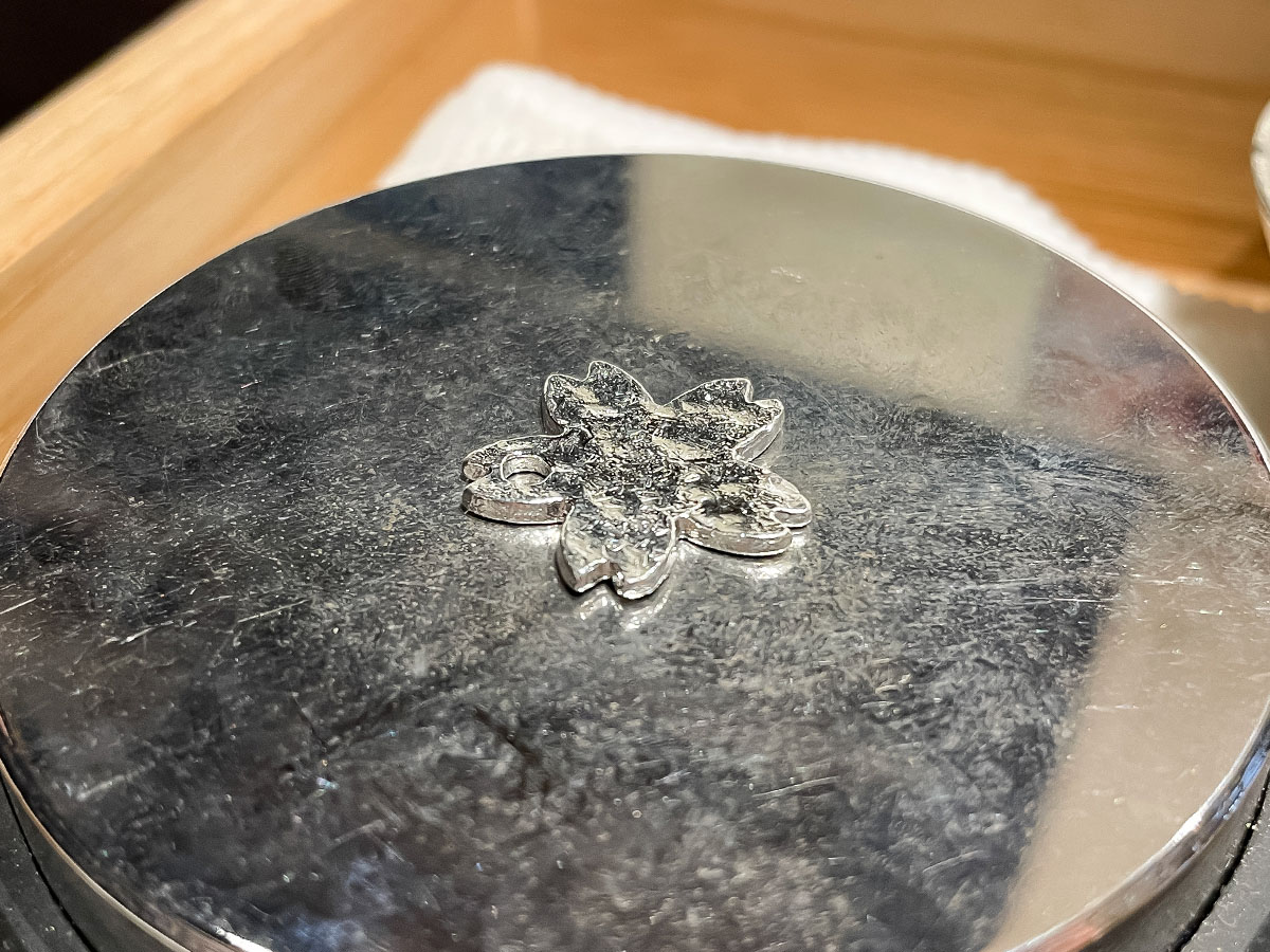 「NOUSAKU 能作」のワークショップで錫のキーホルダー作ってみたよ!/石川県ひがし茶屋街