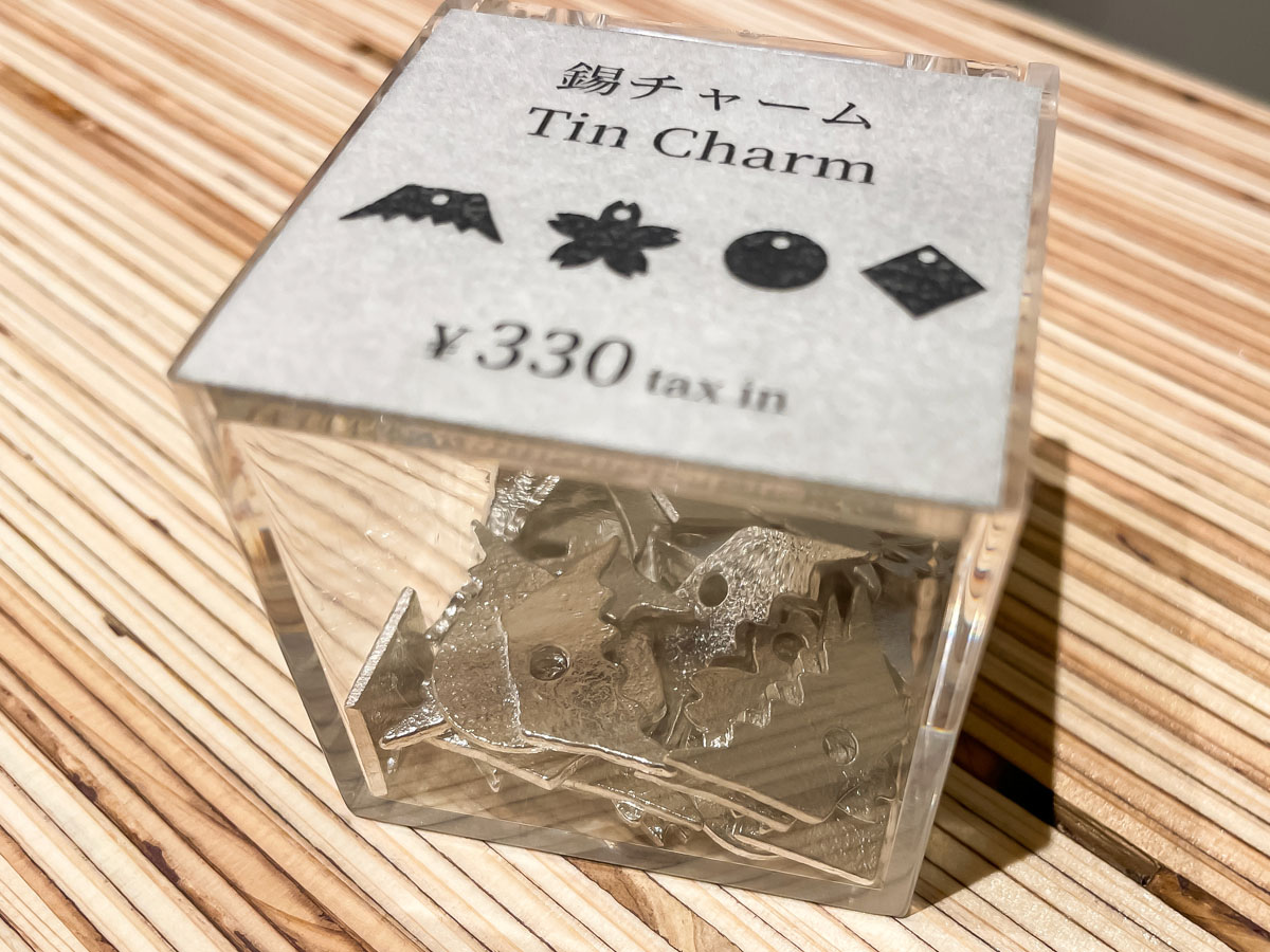 「NOUSAKU 能作」のワークショップで錫のキーホルダー作ってみたよ!/石川県ひがし茶屋街