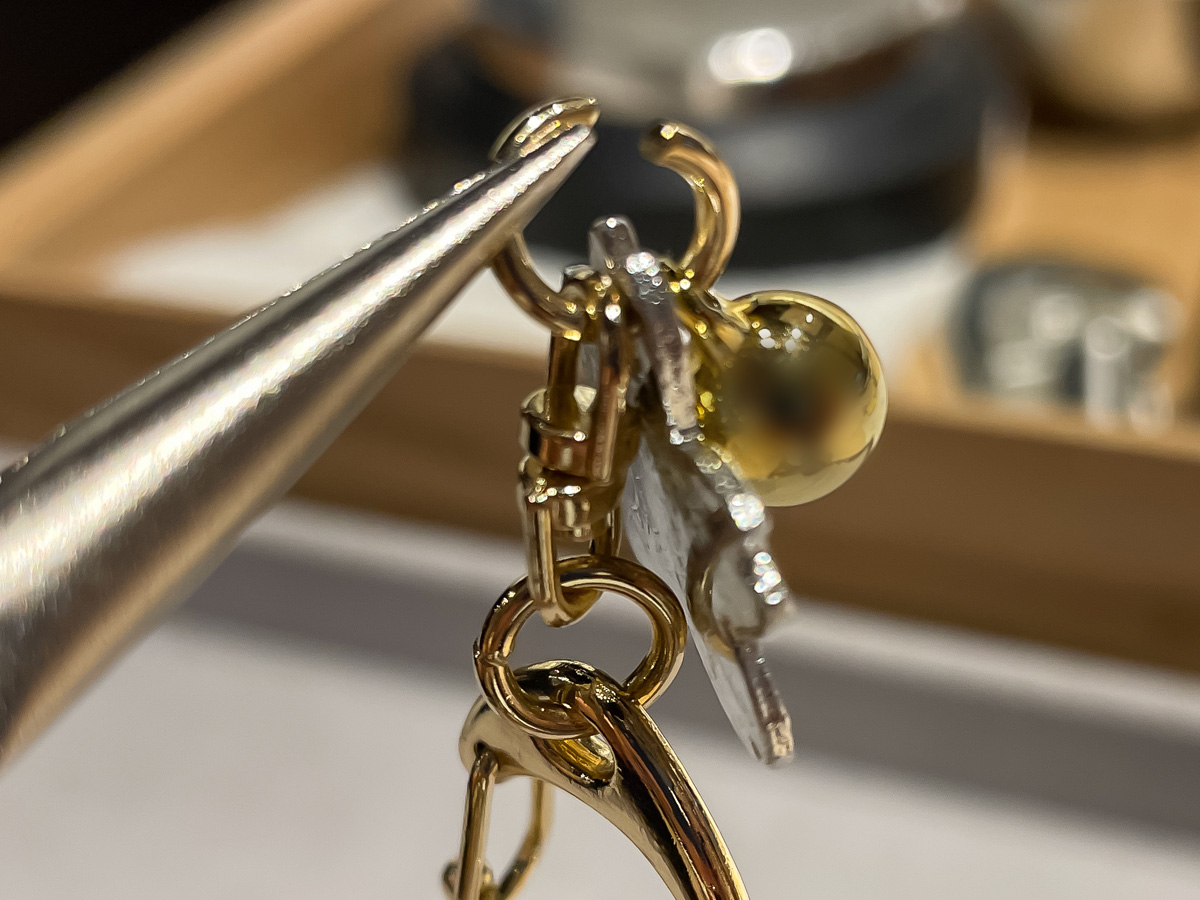 「NOUSAKU 能作」のワークショップで錫のキーホルダー作ってみたよ!/石川県ひがし茶屋街