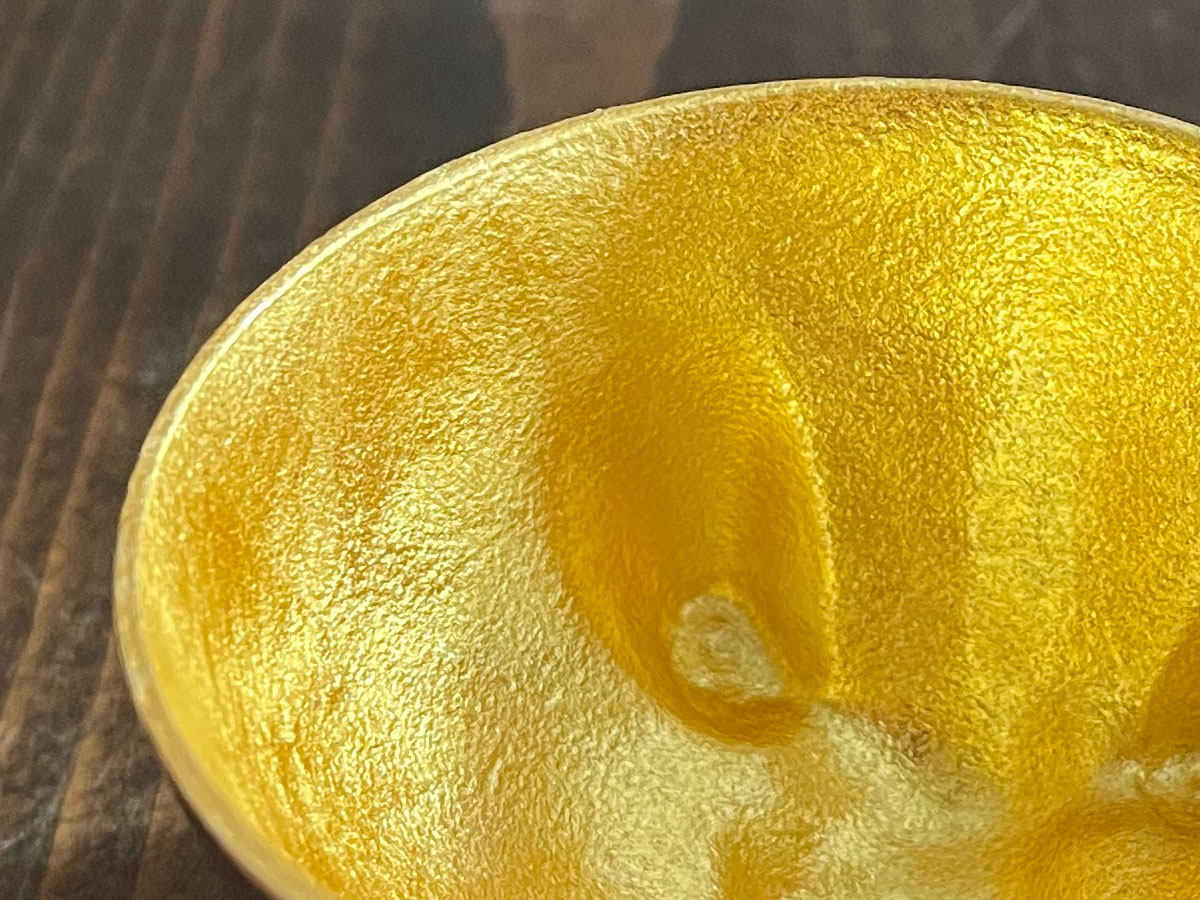 「NOUSAKU 能作」の午(うま) 金箔盃買ってみた!/富山県土産