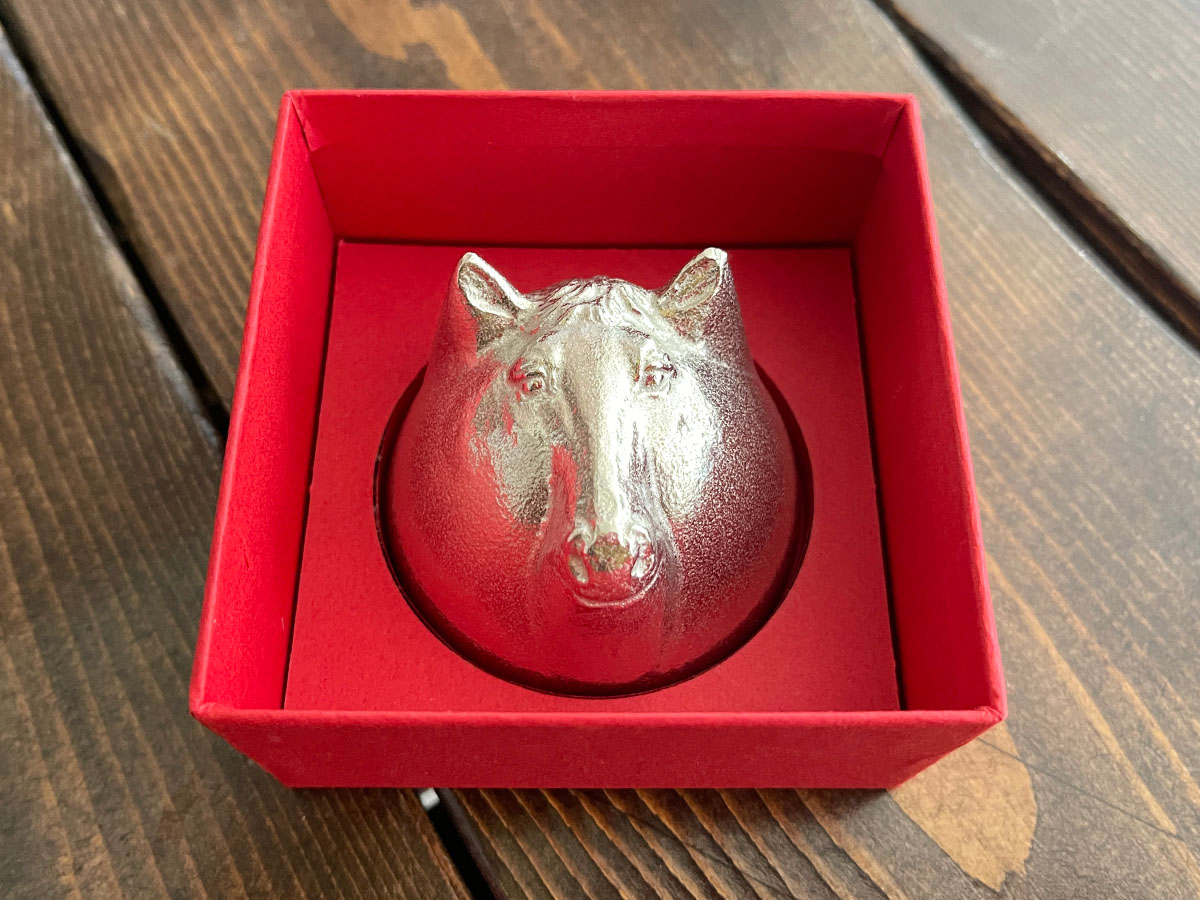 「NOUSAKU 能作」の午(うま) 金箔盃買ってみた!/富山県土産