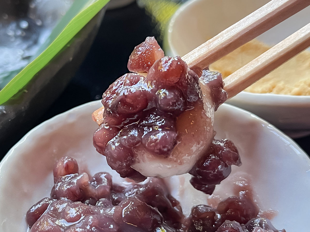 生麩甘味処「不室茶屋」で、しら玉生麩スイーツ食べたよ！／石川県ひがし茶屋街