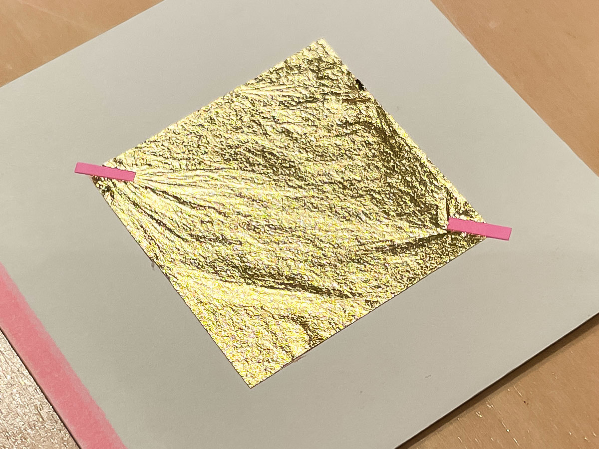 「今井金箔」で"バッチ金箔貼り体験"してみたよ！／石川県金沢市・広坂店