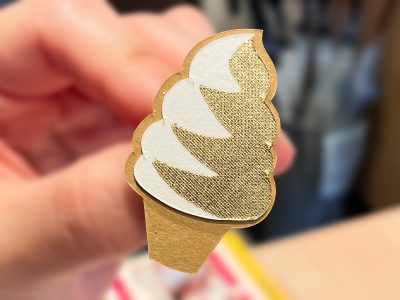 「今井金箔」で”バッチ金箔貼り体験”してみたよ！／石川県金沢市・広坂店