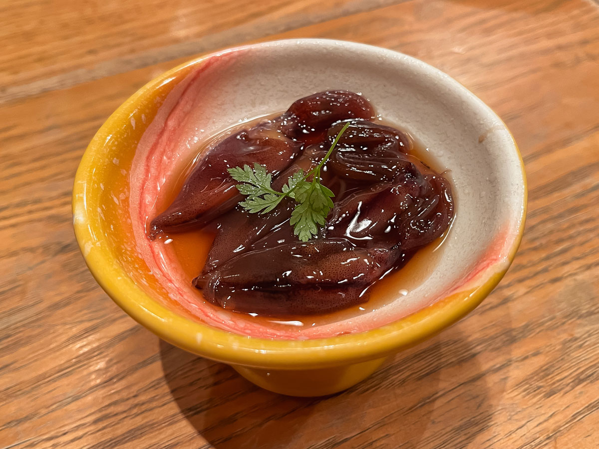 近江町市場にある「市の蔵」で刺身5点盛り、ホタルイカ沖漬け、かに雑炊食べたよ！／石川県金沢市