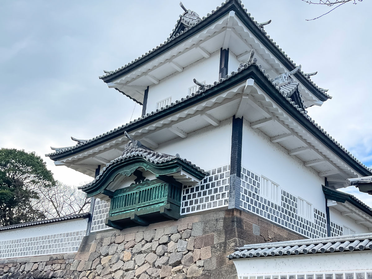 「金沢城公園」の石川門から鼠多門まで散歩してみたよ/石川県金沢市