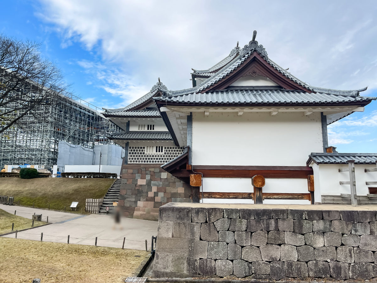 「金沢城公園」の石川門から鼠多門まで散歩してみたよ/石川県金沢市