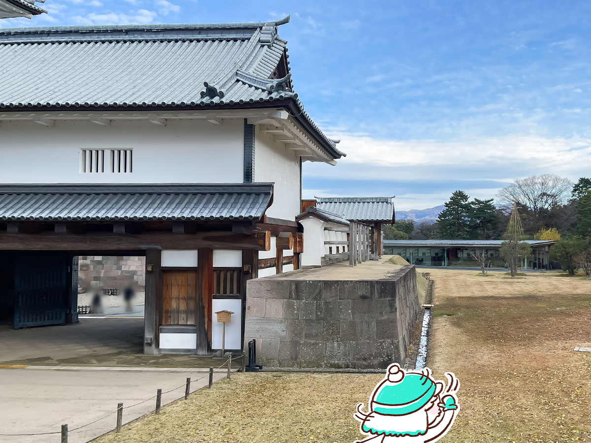 「金沢城公園」の石川門から鼠多門まで散歩してみたよ/石川県金沢市