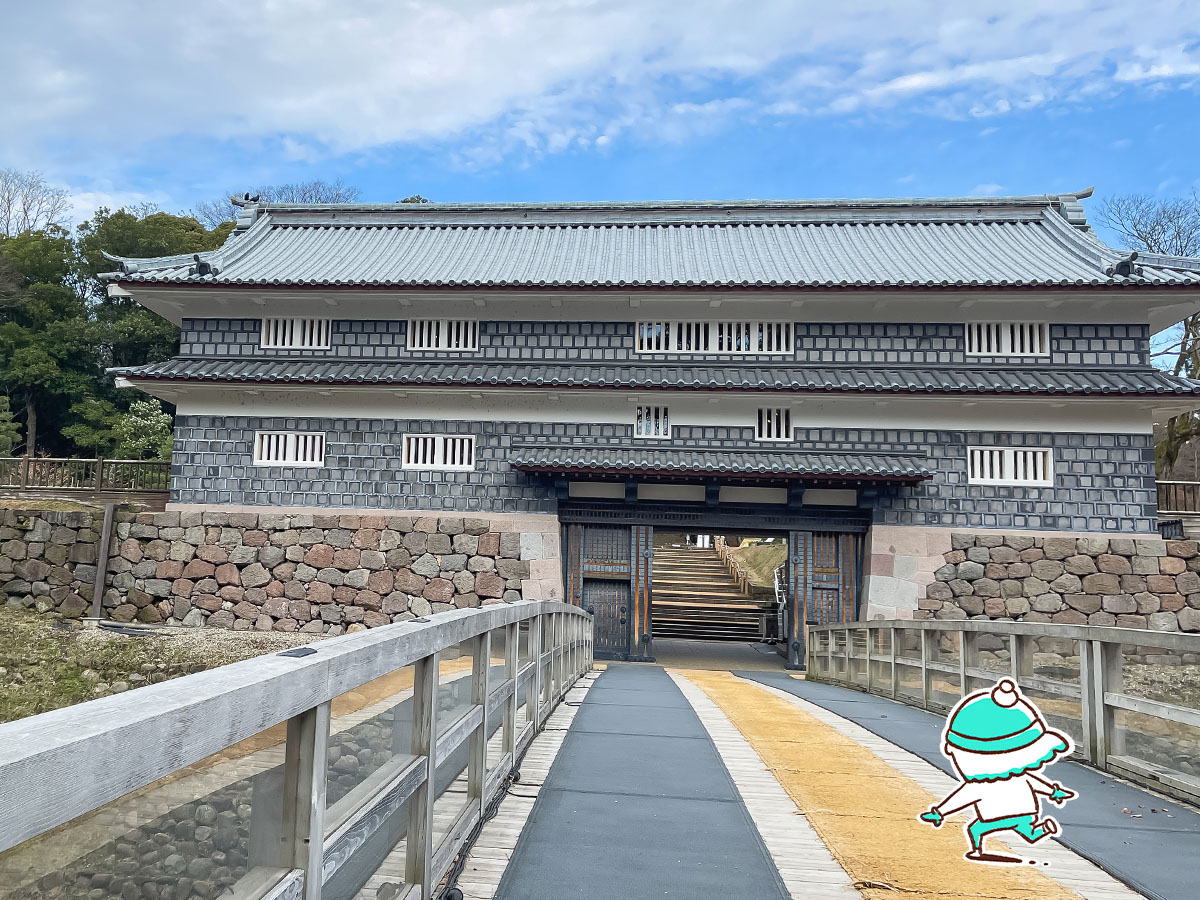 「金沢城公園」の石川門から鼠多門まで散歩してみたよ/石川県金沢市